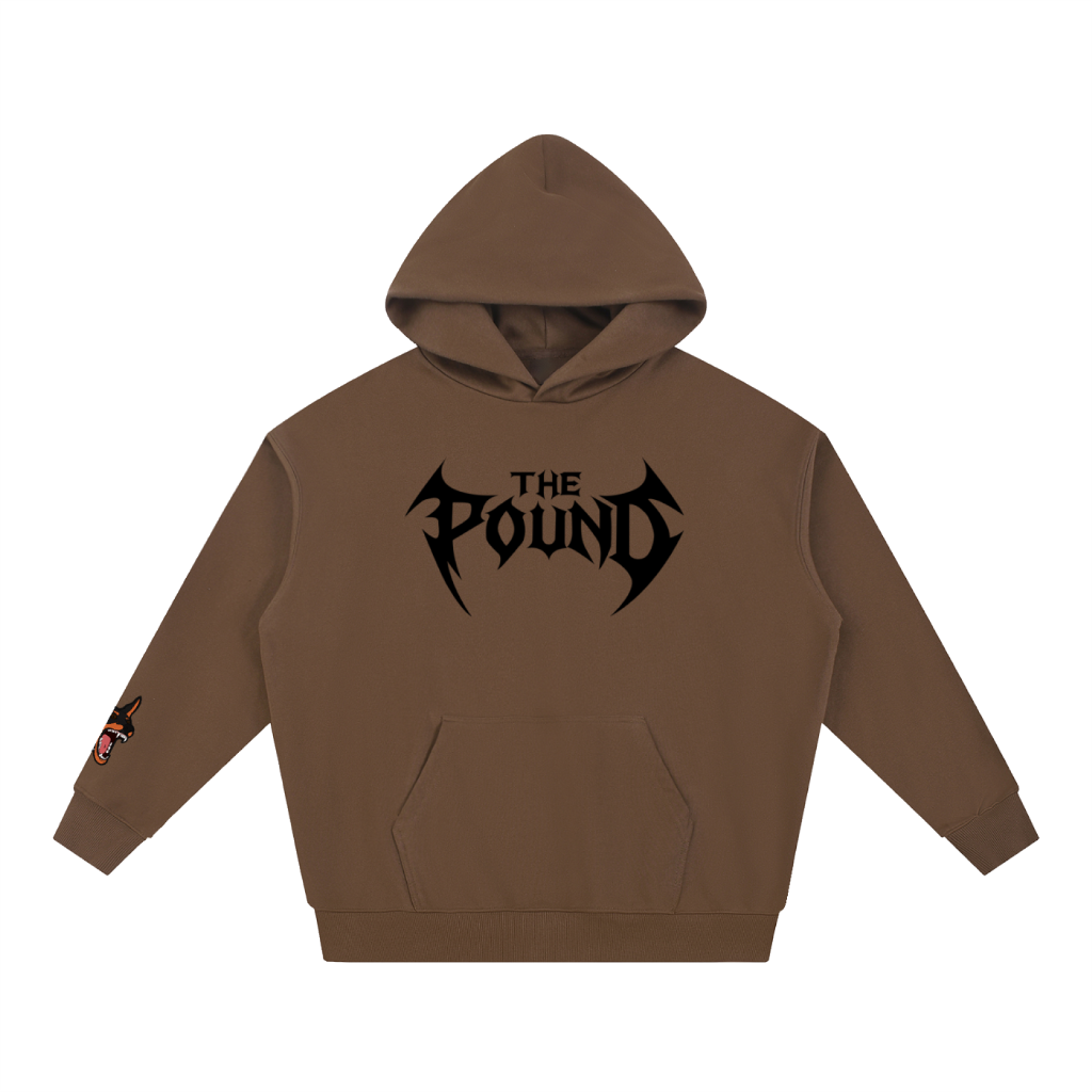 The Pound Heavyweight Hoodie (Brown)